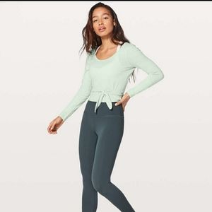 NWT Lululemon It's a Tie Long Sleeve Top
